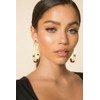 DORANA Large Gold Hoop Earrings for Women Oval Hoop Earrings