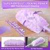10 Pack Disposable Duster with 1 Handle,Thickened & Dense Fiber