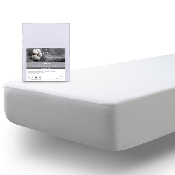 Tural Mattress Cover 160x200cm Euro King Queen 2 in 1