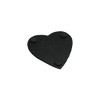 Natursteinzentrum Rhein Main Set of 8 Slate Coasters Heart-Shaped Approx.