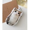 Dederit Funny Sounding Song Sound Cat Owl Plush Keyring