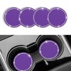 Kutyun 4PCS Bling Car Cup Coaster, Universal Non-Slip Cup Holders