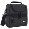 MIER Insulated Lunch Box Insulated Cool Tote Bag Lunch Kit