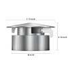 Skyflame Stainless Steel Grill Vented Chimney Top Cap Compatible with