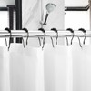 Shower Curtain Rings,Shower Curtain Hooks,Rust Proof Secure Lock Ring Clips