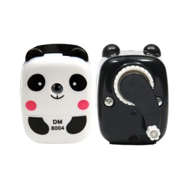 IPNSDON 1PCS Pencil Sharpener, Pencil Sharpeners Handheld Pencil Sharpeners for Kids Practical Desktop Sharpeners Student Office School(Panda)