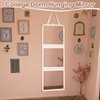 Bucherry 33x13'' Full Length Dorm Classroom Mirror Foldable Hanging Mirror
