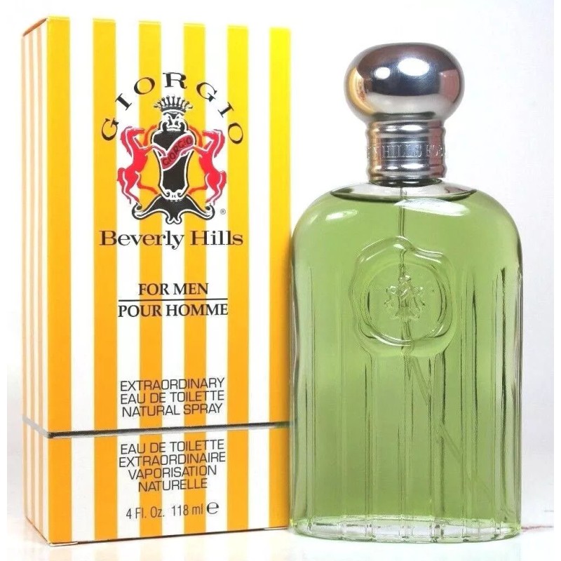 GIORGIO BY BEVERLY HILLS 4.0 OZ EDT SPRAY FOR MEN