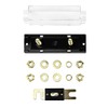 QWORK® ANL Fuse Holder 0/2/4 Gauge with 150 Amp ANL