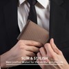 Wallet for Men RFID Blocking Slim Front Pocket Wallets Bifold