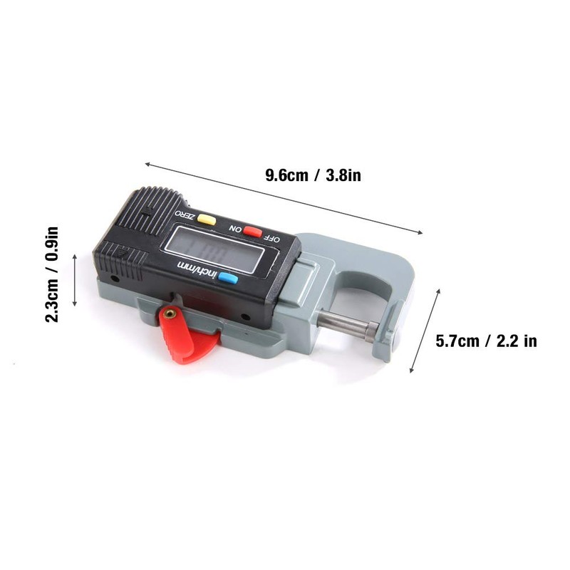 Digital Electronic Display Micrometer,0.01mm Thickness Measuring Tool,Inch/Metric Digital Thickness Gauge