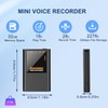 32GB Digital Voice Recorder with Noise Reduction Technology, 1536kbps HD