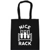 Hippowarehouse Nice rack Test Tubes Tote Shopping Gym Beach Bag