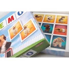 Pets Memo Game 41439 Tactic Memo Pets, Mixed
