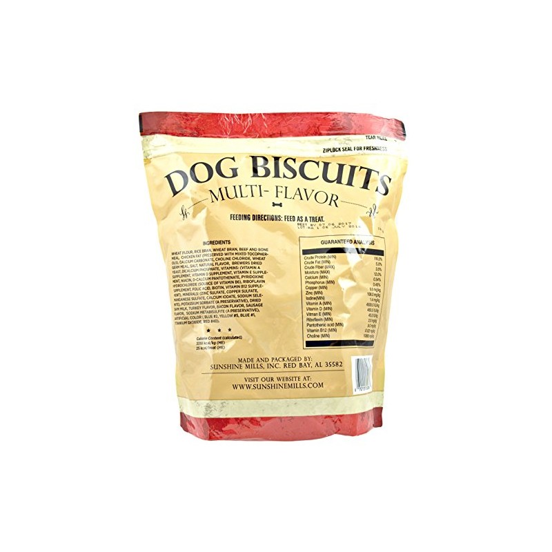 Old Glory Dog Treats Dog Biscuits, Multi-Flavor with Chicken, Beef,