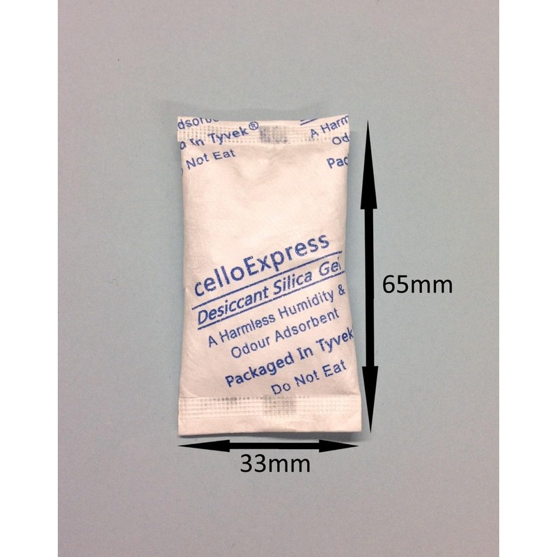 celloexpress 5g Silica Gel Pouches - Pack of 200 -