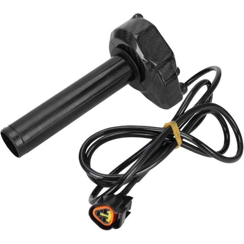 Funparts Carbon Fiber Twist Throttle Assembly Handle Kit + Throttle