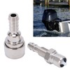 Outboard Fuel Connector, 2 Pcs Fuel Line Connector Male Female