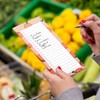 2 Pack Magnetic Shopping List Pad for Fridge, 100 Tear