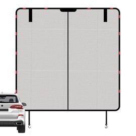 Car Tailgate Fly Net, Fly Net for Car, Fly Tailgate Net Sun Protection, Magnetic, Car Accessories, Window Tones, Breathable Sun Shade for Ventilation and Privacy Protection