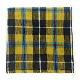 Tartan Pocket Square Handkerchief 26cm x 26cm (Cornish National)