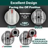5304509064 Stove Knobs Replacement Parts for Frigidaire Gallery Oven Stainless
