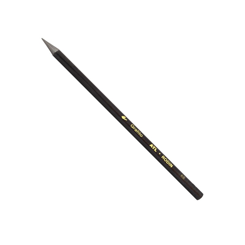Atl Lapiz Graduado Grafito Sin Madera 6b C/6 Pzas