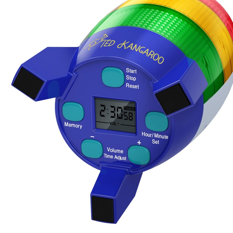 Ted Kangaroo Countdown Timer! Blast Off Visual Timer for Kids