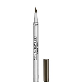 L'Oreal Paris Micro Ink Pen de Brow Stylist, tinte de cejas de larga duración, efecto similar al cabello, hasta 48 horas de uso, punta de peine de pre