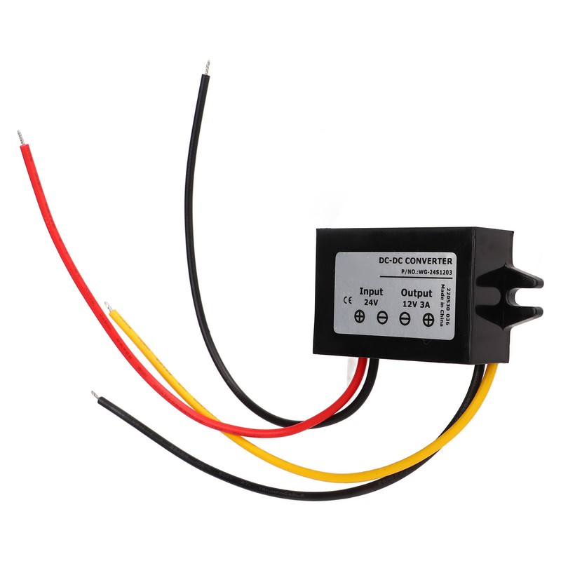 DC to DC Converter 18‑40V to 12V 3A 36W IP68