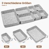 Eurhomewit Pack of 14 Felt Drawer Organiser, Drawer Insert, Office