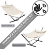 Hammock Balance Ropes Kit Designed for Double Spreader Bar Hammock