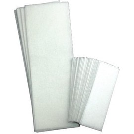 Non-Woven Facial & Body Wax Strips. 100 Strips - 50 Small, 50 Large (Pack of 2)