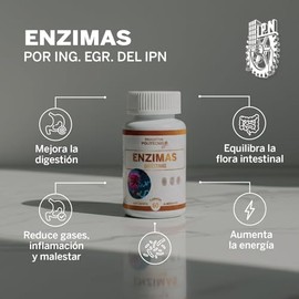 ZOILIFE - Enzimas Digestivas | Lactasa, Lipasa, Proteasa, Amilasa y Papaína | Suplemento para Mejora Digestiva | Apoya la digestión y el equilibrio in