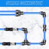 ERGAOBOY 2pcs 4mm Compressed Air Check Valve Connector Air Flow