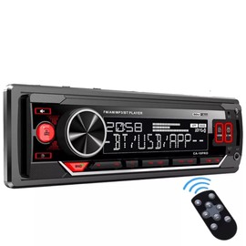 Direct Plug & Play for Kubota Tractpr 12V Colored Face Radio with Bluetooth AM FM, USB, AUX with Easy Connect Harness No Wire Splicing or Soldering