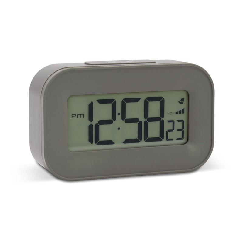Acctim Kyle Digital Alarm Clock, LCD Digital Display with White