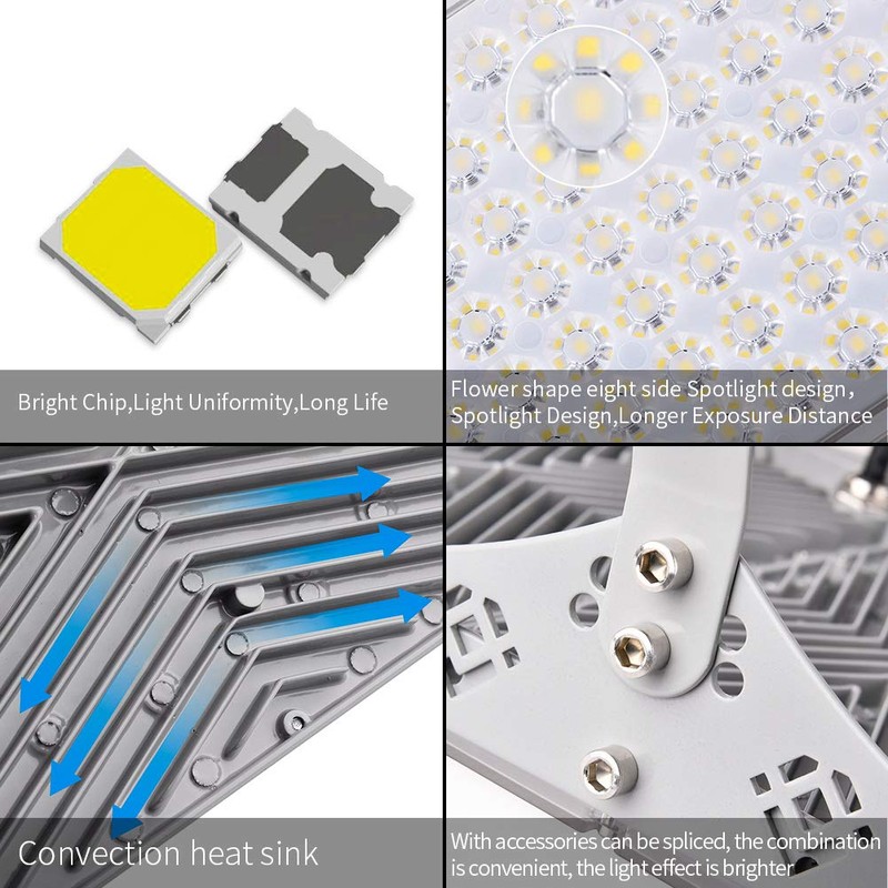 Sararoom 300W LED Flood Light Outdoor, IP65 Waterproof Security Lights,