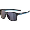 ALPINA Unisex - Children, FLEXXY COOL KIDS I sunglasses, black-cyan,
