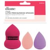 Diane D0004 Latex-Free Makeup Cosmetic Blending Sponges - 3 Pack
