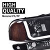 G-PLUS LED DRL Headlights Assembly, Compatible with 1999-2007 GMC Sierra