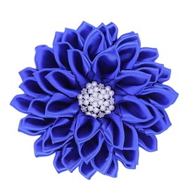 Blue 4.5" Sorority Paraphernalia Flower Brooch Pin for Women Greek, Sorority Inspired for D9 Events, Conferences, Luncheons