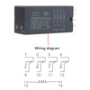 Delay Relay 4 Channel Digital Display Multifunctional Time Delay Relay
