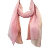Wrapables Silk Blend Long Scarf, Pink Blush