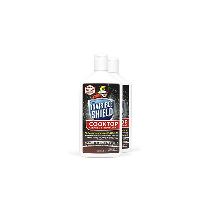 Invisible Shield Cooktop Cleaner & Protectant -2 PacK