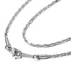 Napist NPN231 Necklace Chain, 316L Surgical Stainless Steel, Swaged Chain,