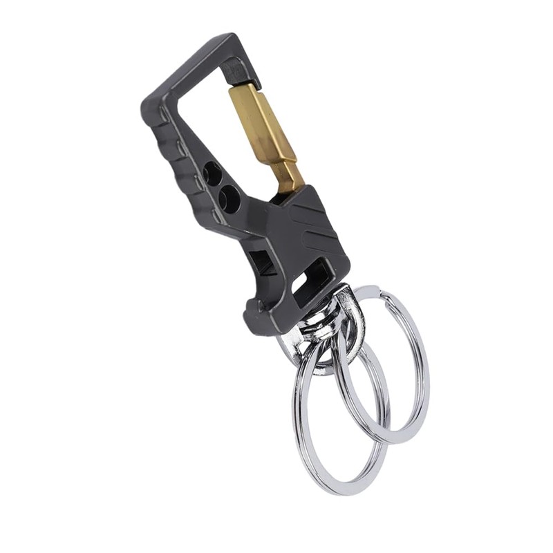 Ieron 2pcs Keychain Metal Keyring Bottle Opener Men'S Car Keychain