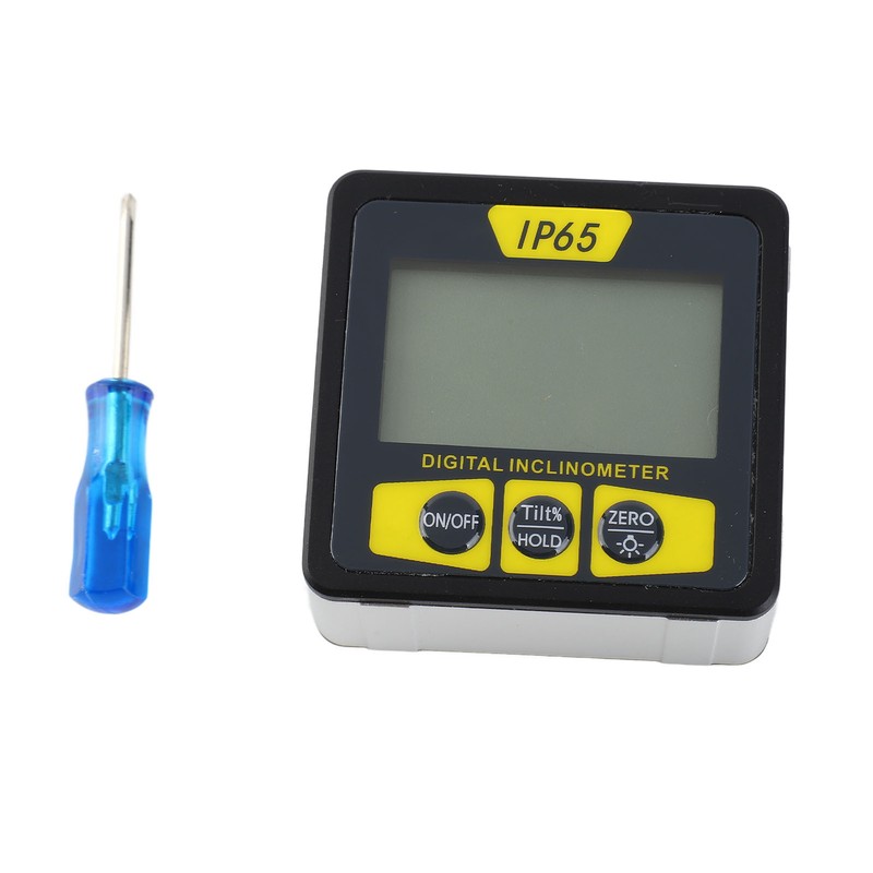 Magnetic Digital Level and Angle Finder Versatile Mini Inclinometer LCD