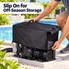 600D Oxford Pool Pump Winter Cover, Waterproof UV-Resistant Equipment Cover