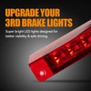 Cxdar Third 3rd Brake Light LED for 2003-2017 Chevy Express,